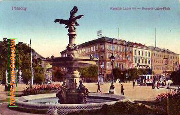 TiPPC-Bratislava Pressburg Pozsony-Kossuth Lajos ter Kossuth Ludwigplatz 1916