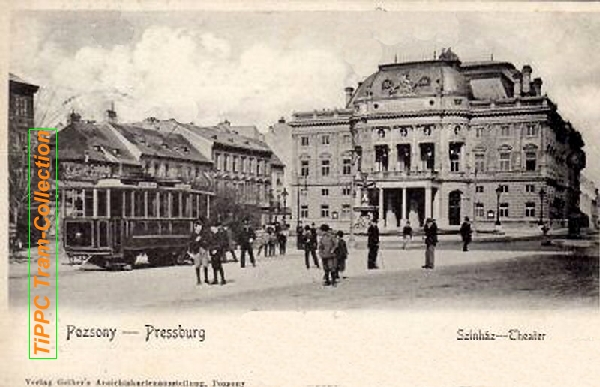 TiPPC-Bratislava Pressburg Pozsony-Szinhaz-Theater 1905